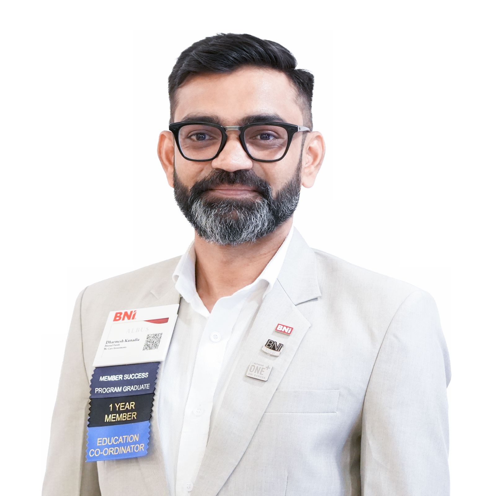 Dharmesh Kunadia - BNI Albus, BNI Garba Night 2026 organizing committee
