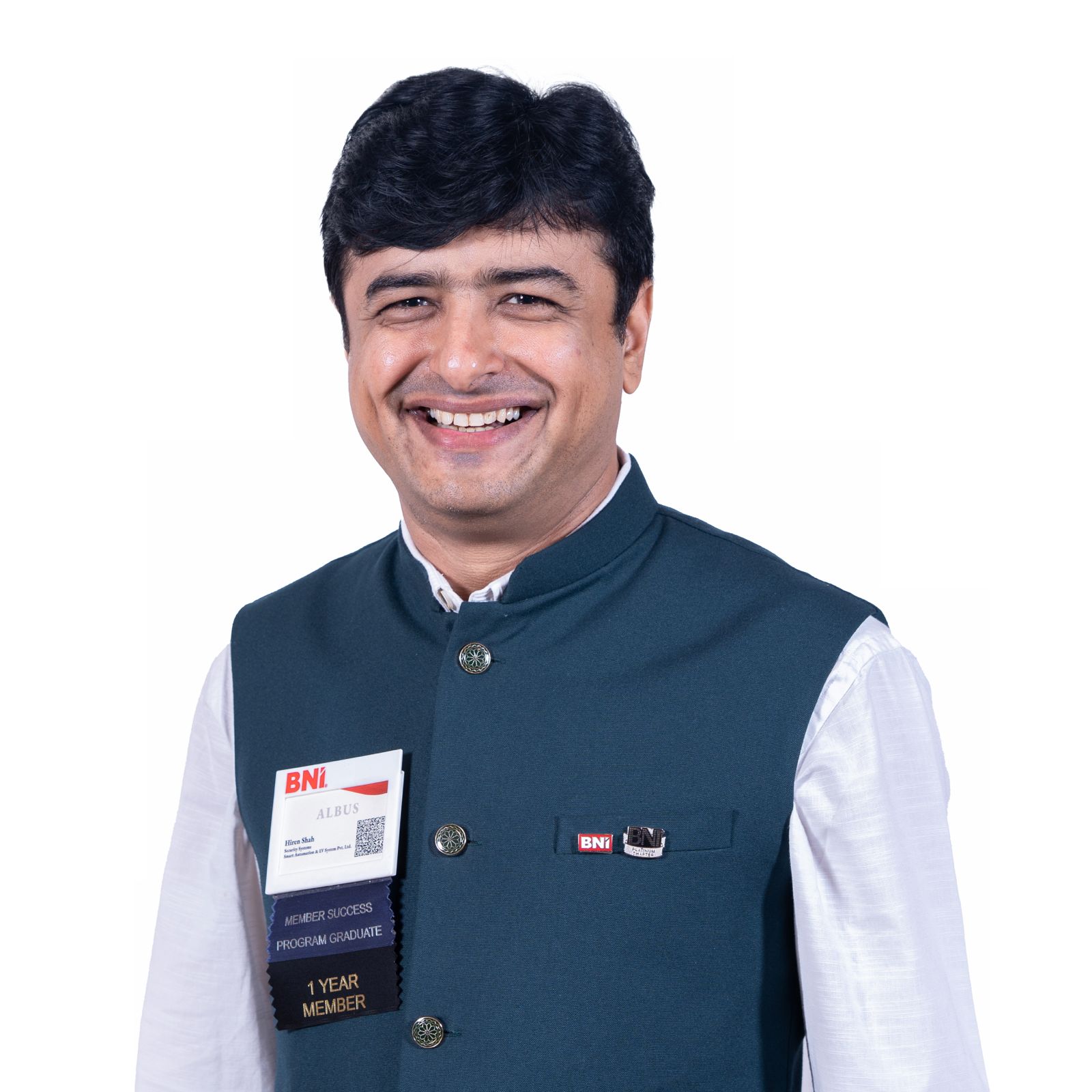 Hiren Shah - BNI Albus, BNI Garba Night 2026 organizing committee