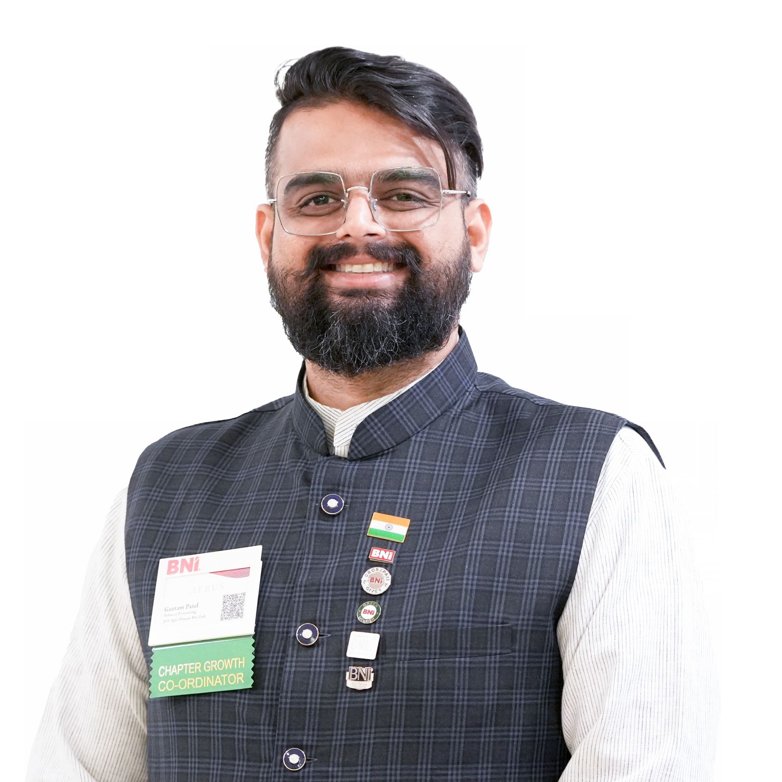 Gautam Patel - BNI Albus, BNI Garba Night 2026 organizing committee