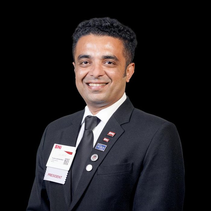 Adv. Pruthviraj Brahmbhatt - BNI Albus, BNI Garba Night 2026 organizing committee
